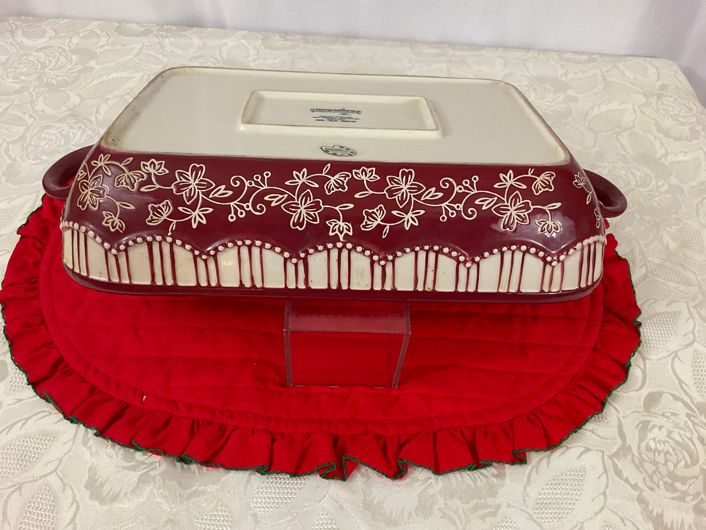 Casserole Dish -Temp-tations by Tara