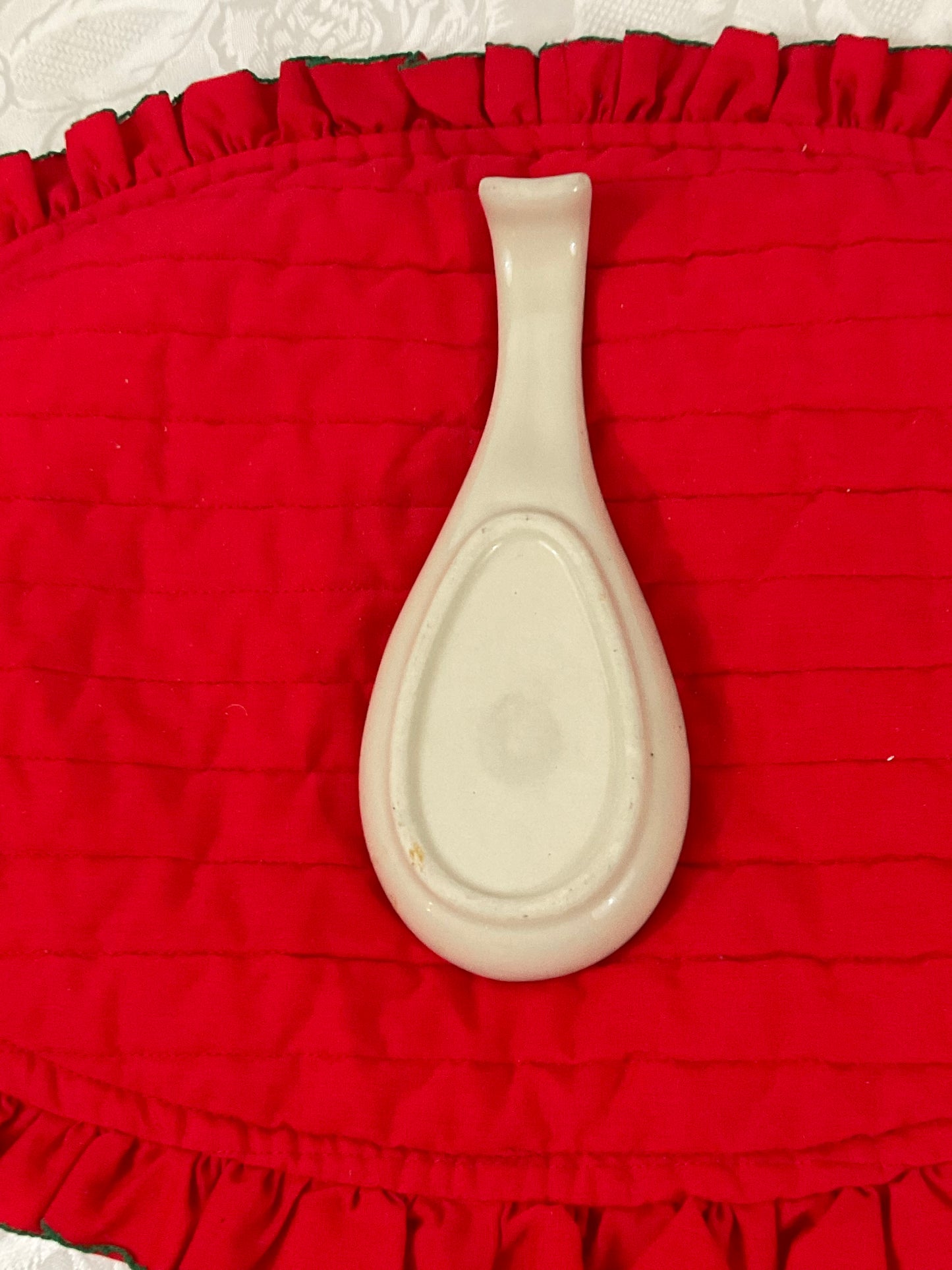 Spoon Rest - Floral Pattern