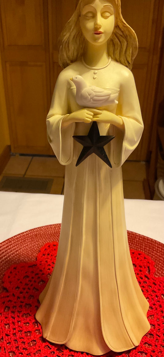 Angel With Dove and Star