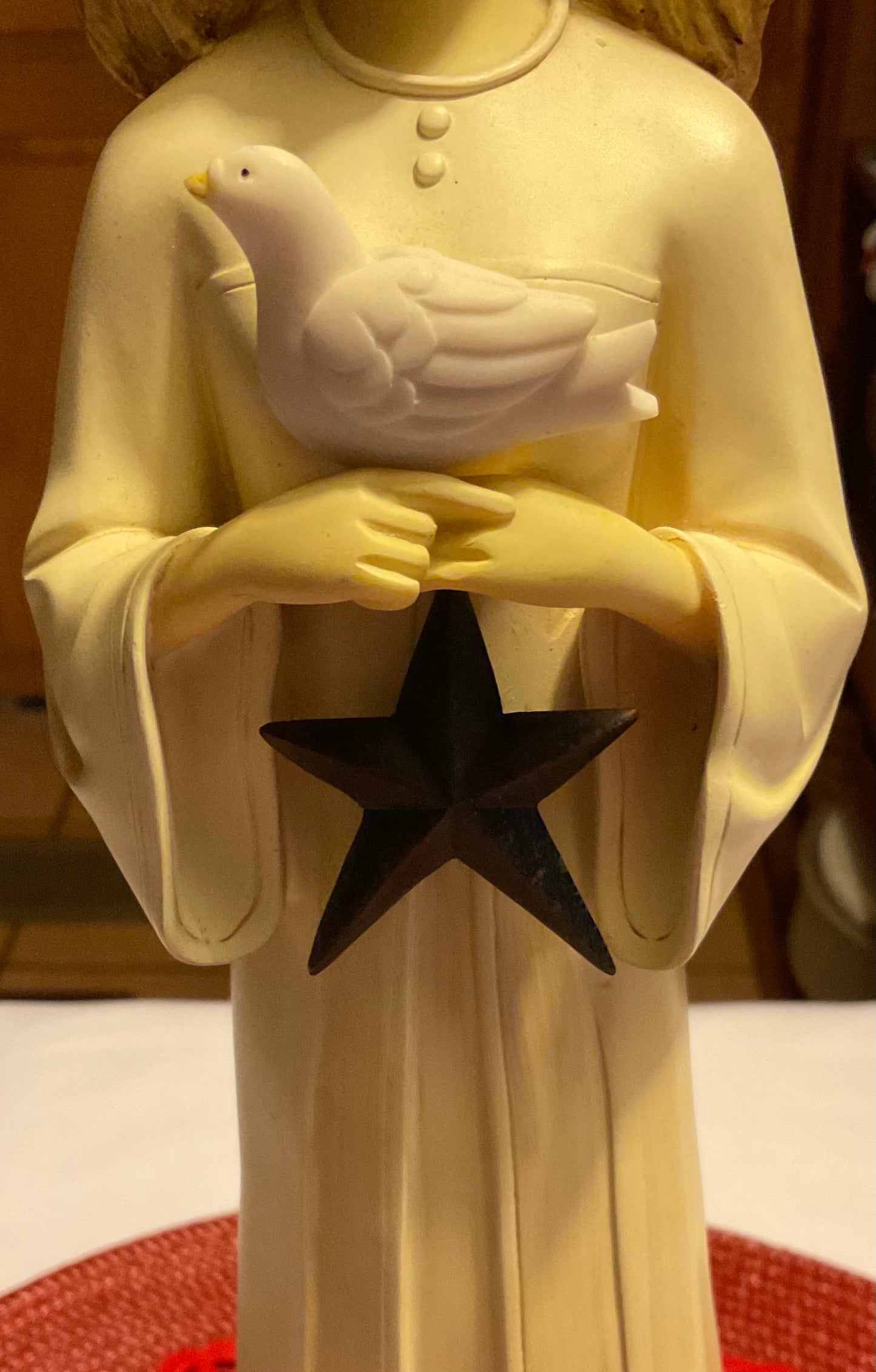 Angel With Dove and Star