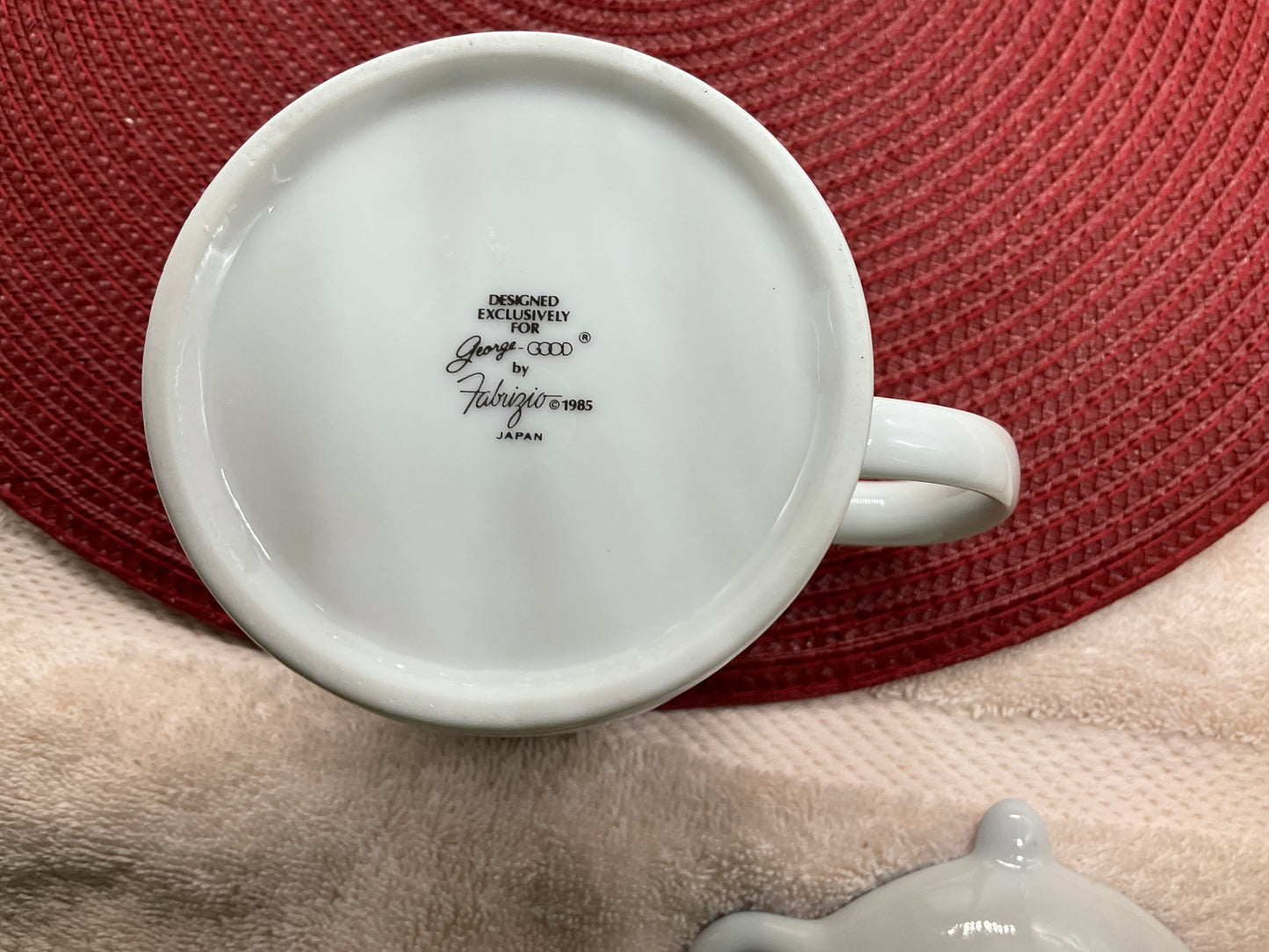 Tea Cup and Tea Bag Holder - George Good