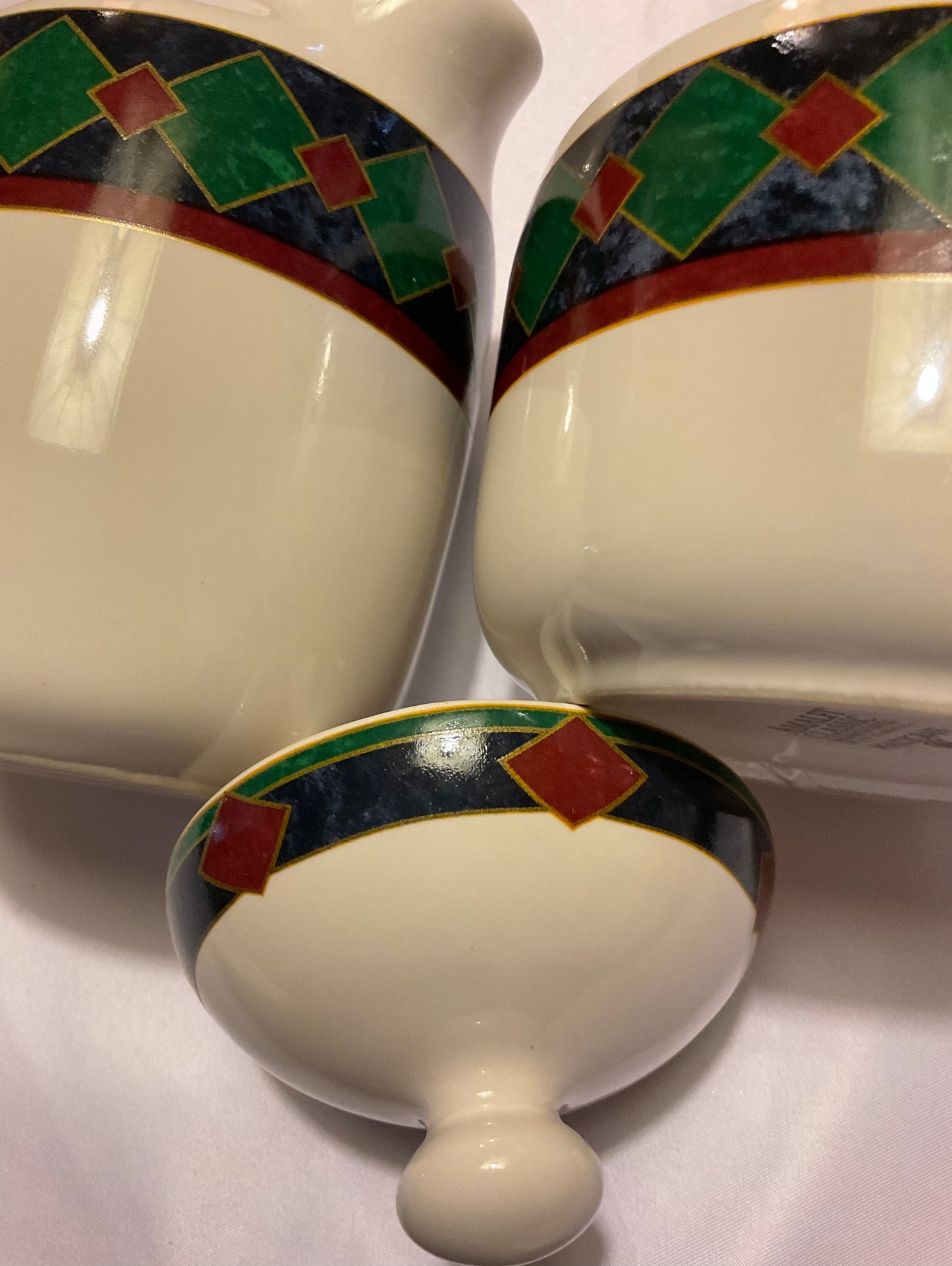 Sugar Bowl & Creamer Set