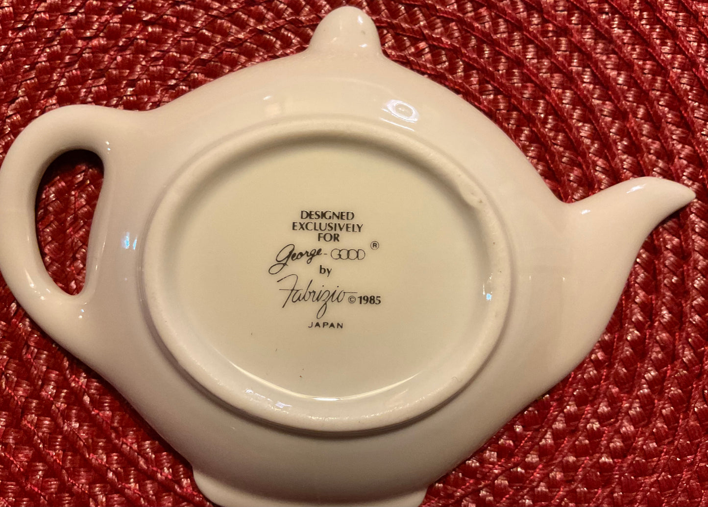 Tea Cup and Tea Bag Holder - George Good