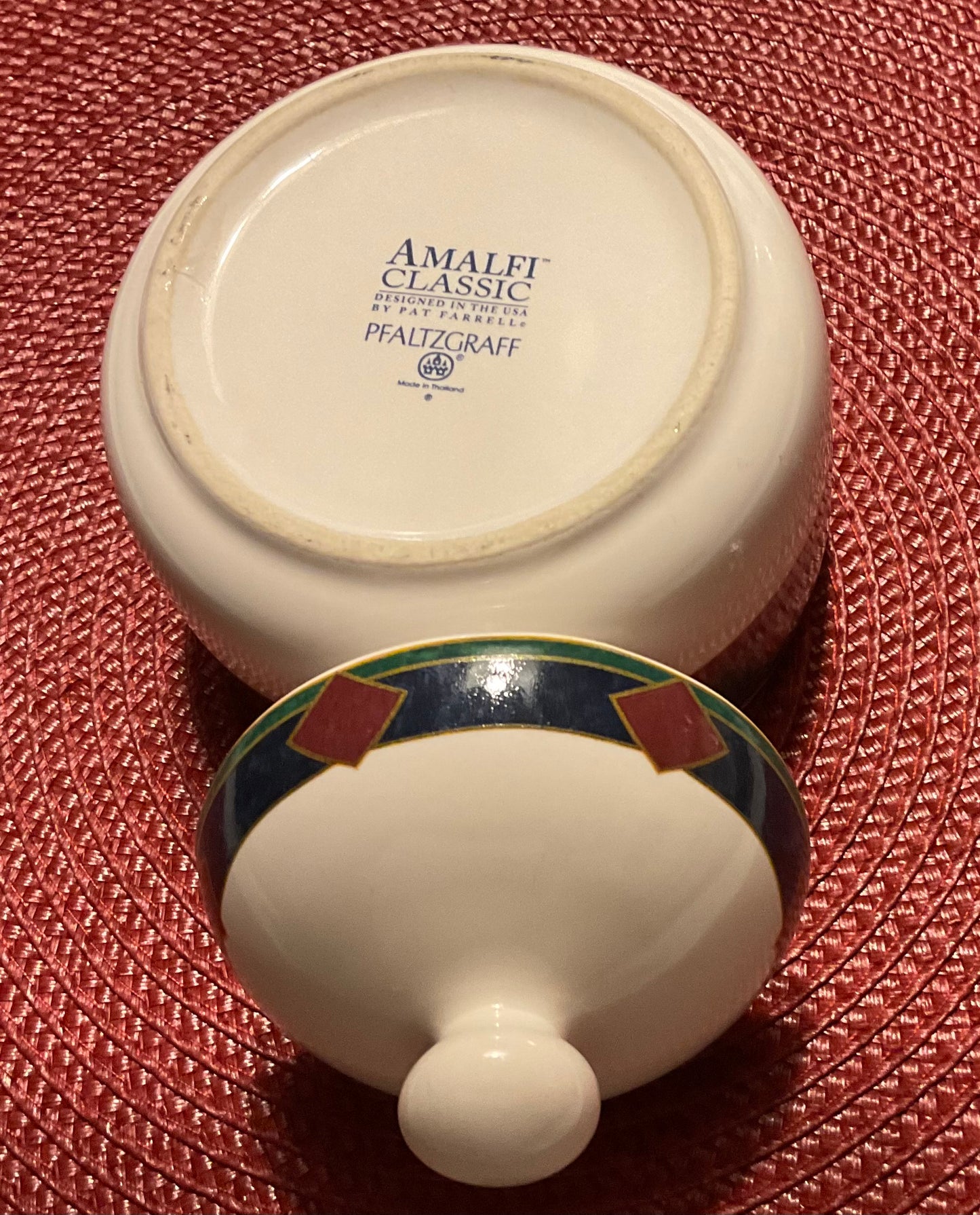 Sugar Bowl & Creamer Set