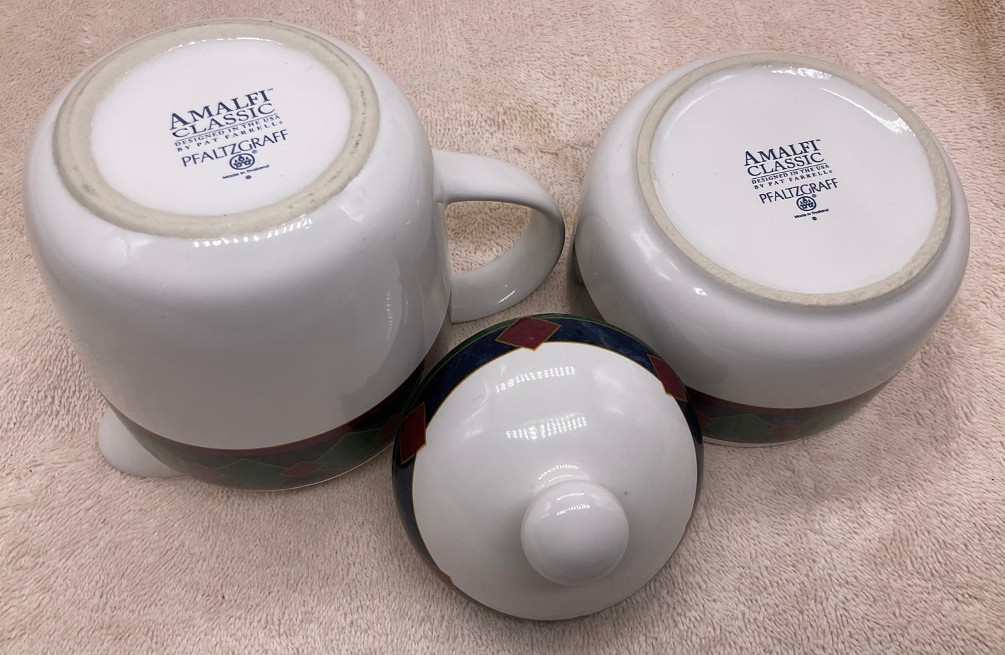 Sugar Bowl & Creamer Set