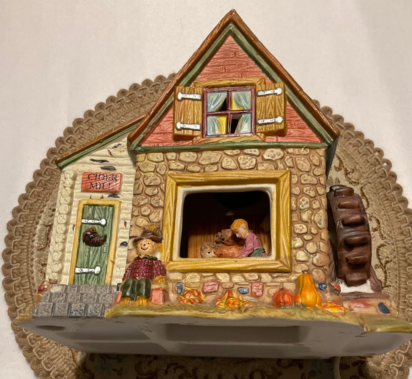 Cider Mill House and Tree Set