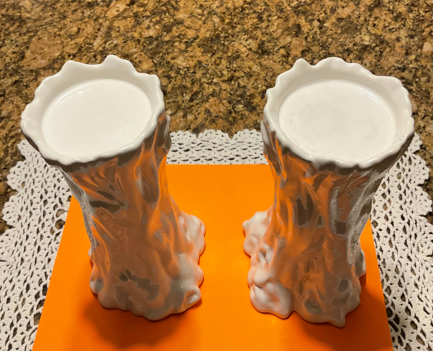Candle Holders - White