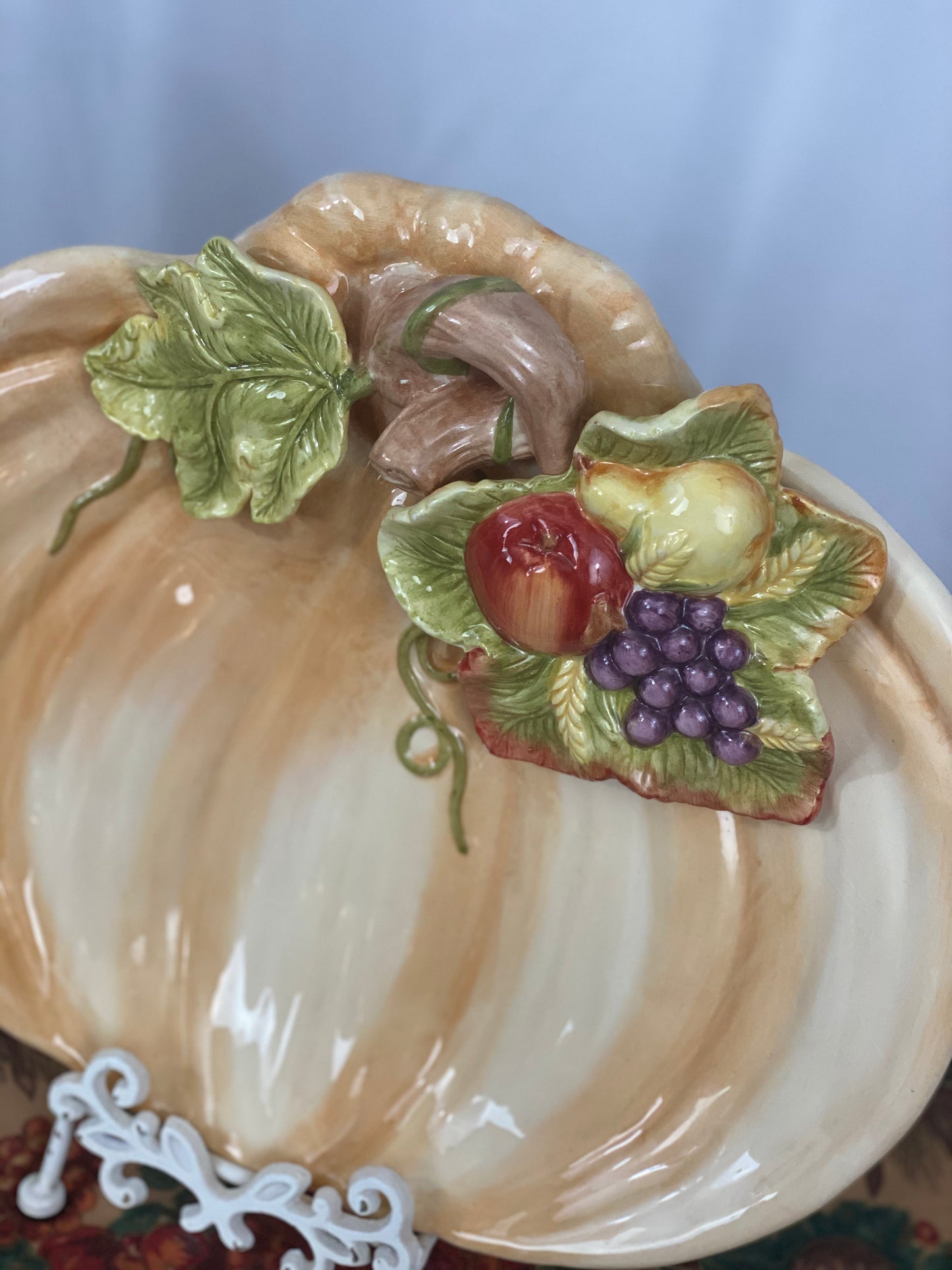 Thanksgiving Platter (Harvest Pumpkin)
