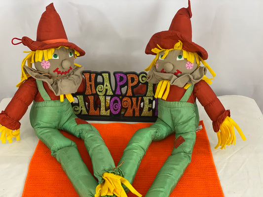 Approx. 28” long Made of “silk-like” and other materials