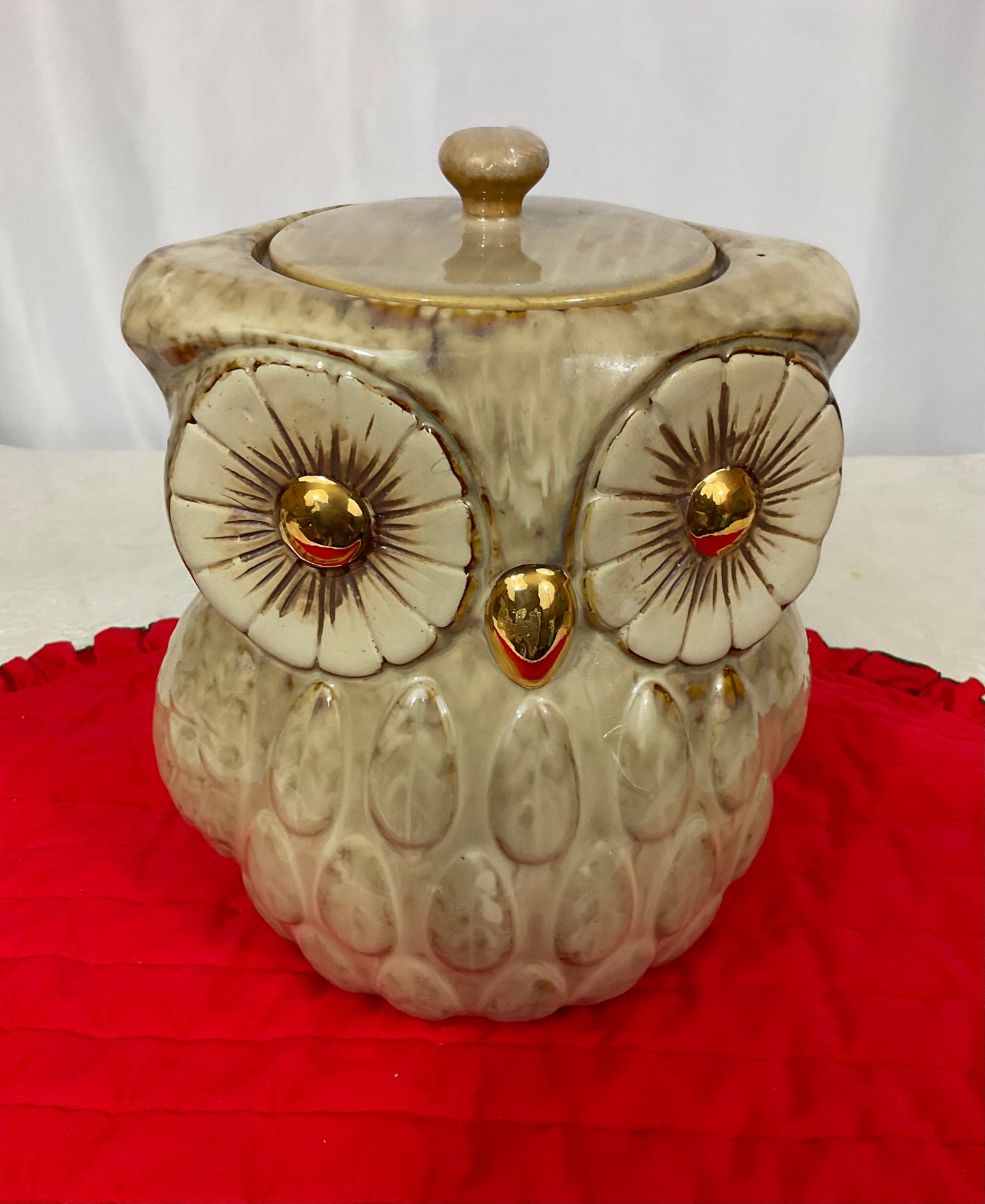 Cookie Jar - Owl Design