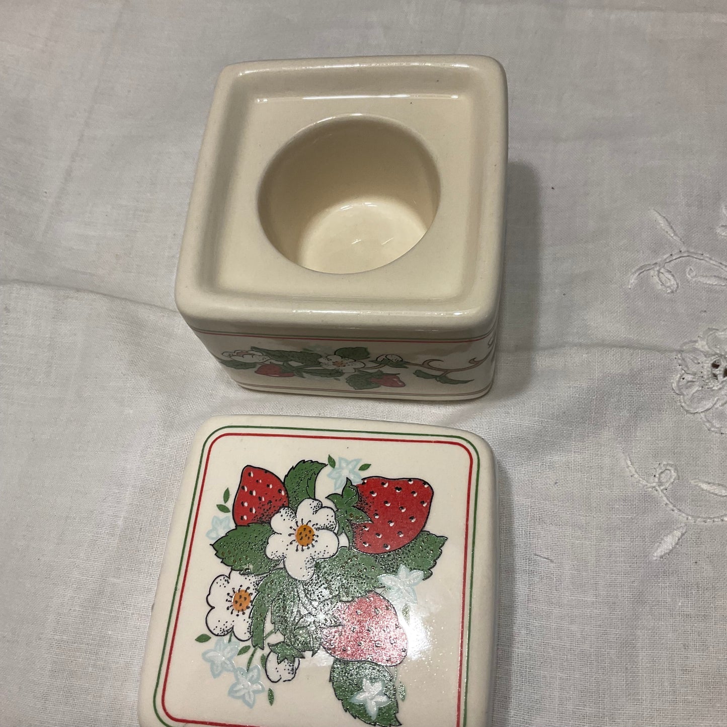 Candlestick Holder - Strawberry Design