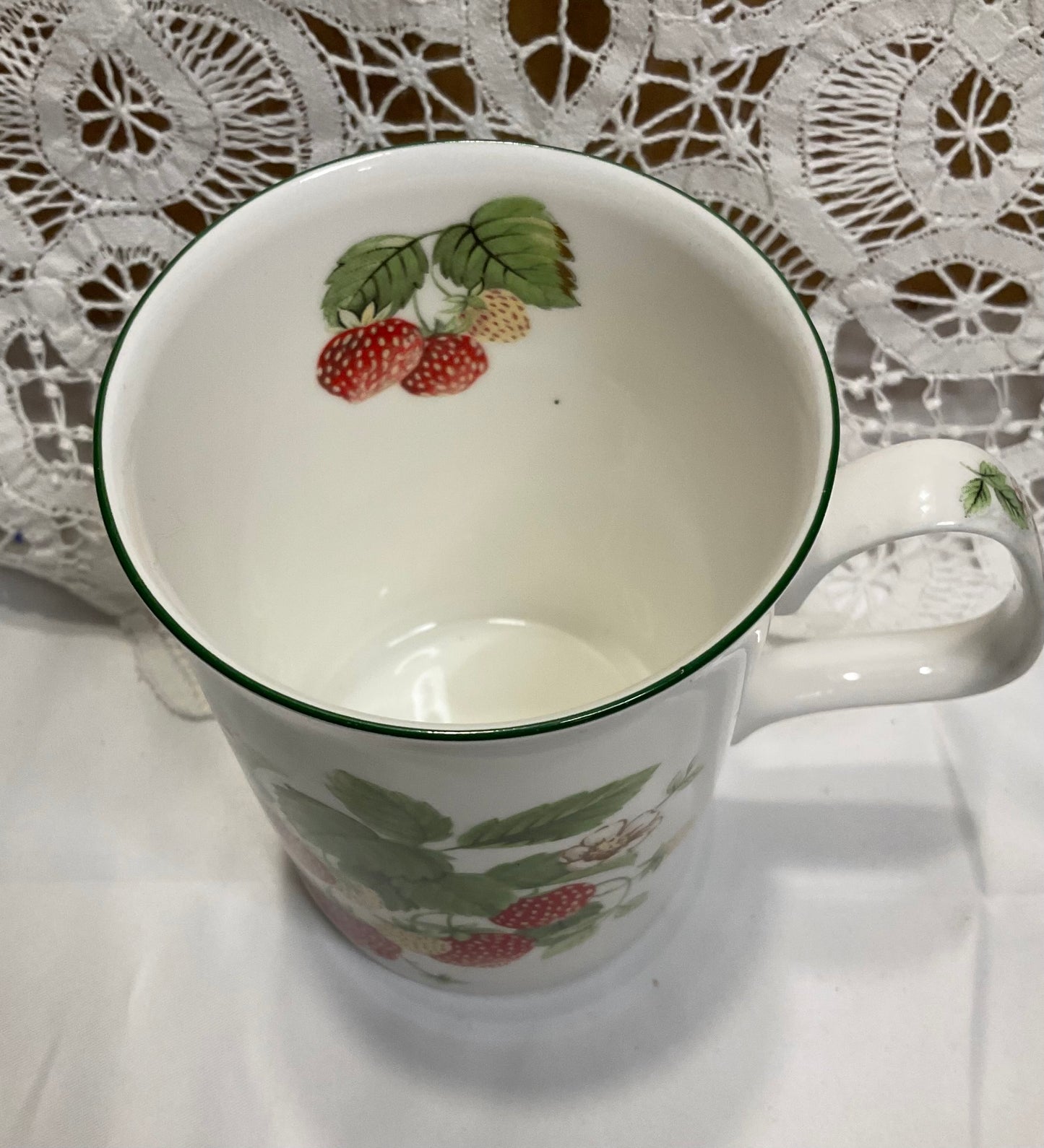 Strawberry Design Teacup Set