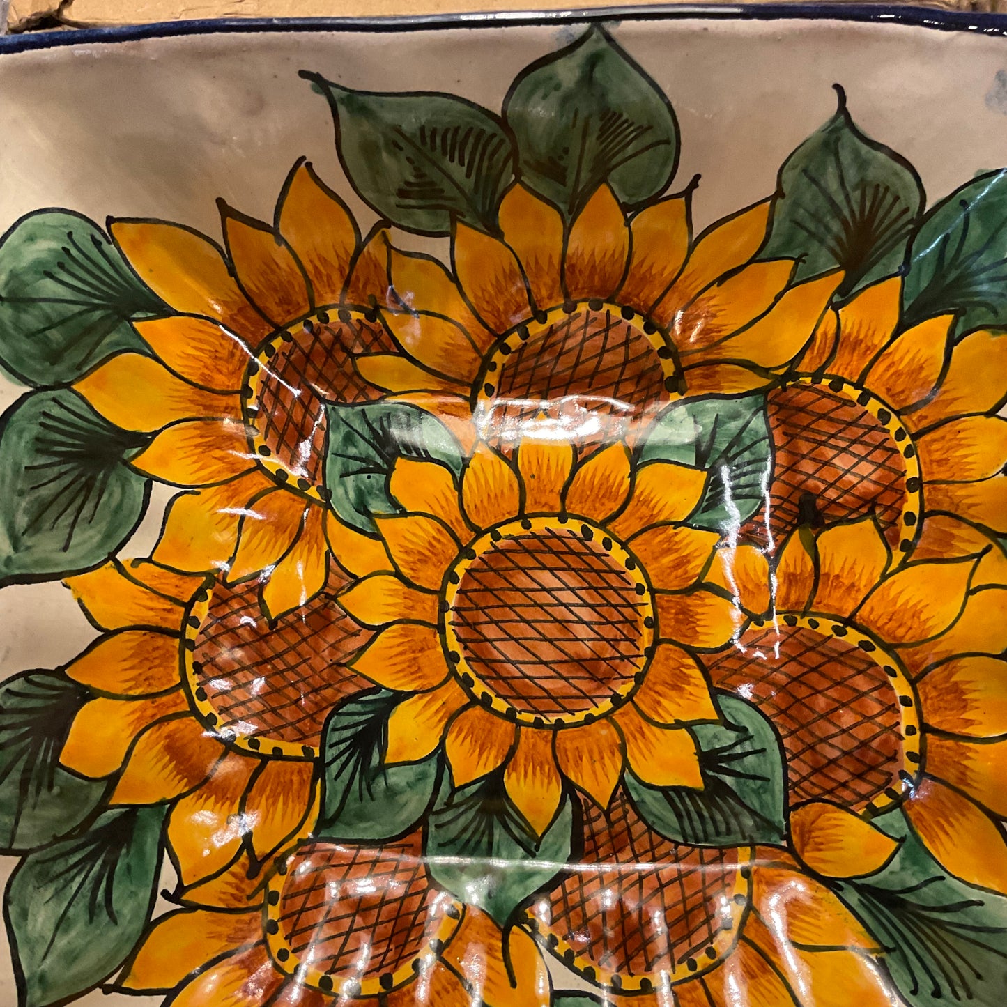 Bowl - Sunflower Design