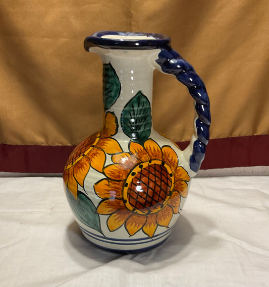 Pitcher - Sunflowers Design