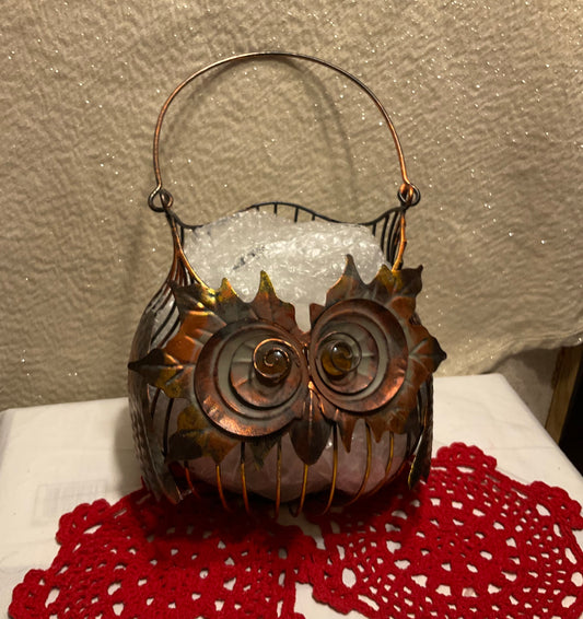 Wire Basket - Owl Design