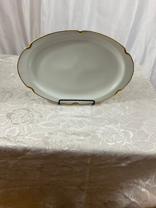 Platter - White China