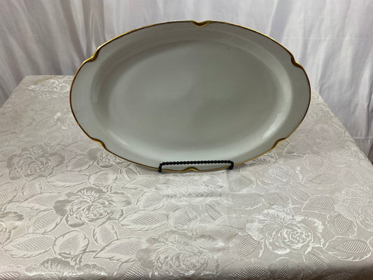 Platter - White China