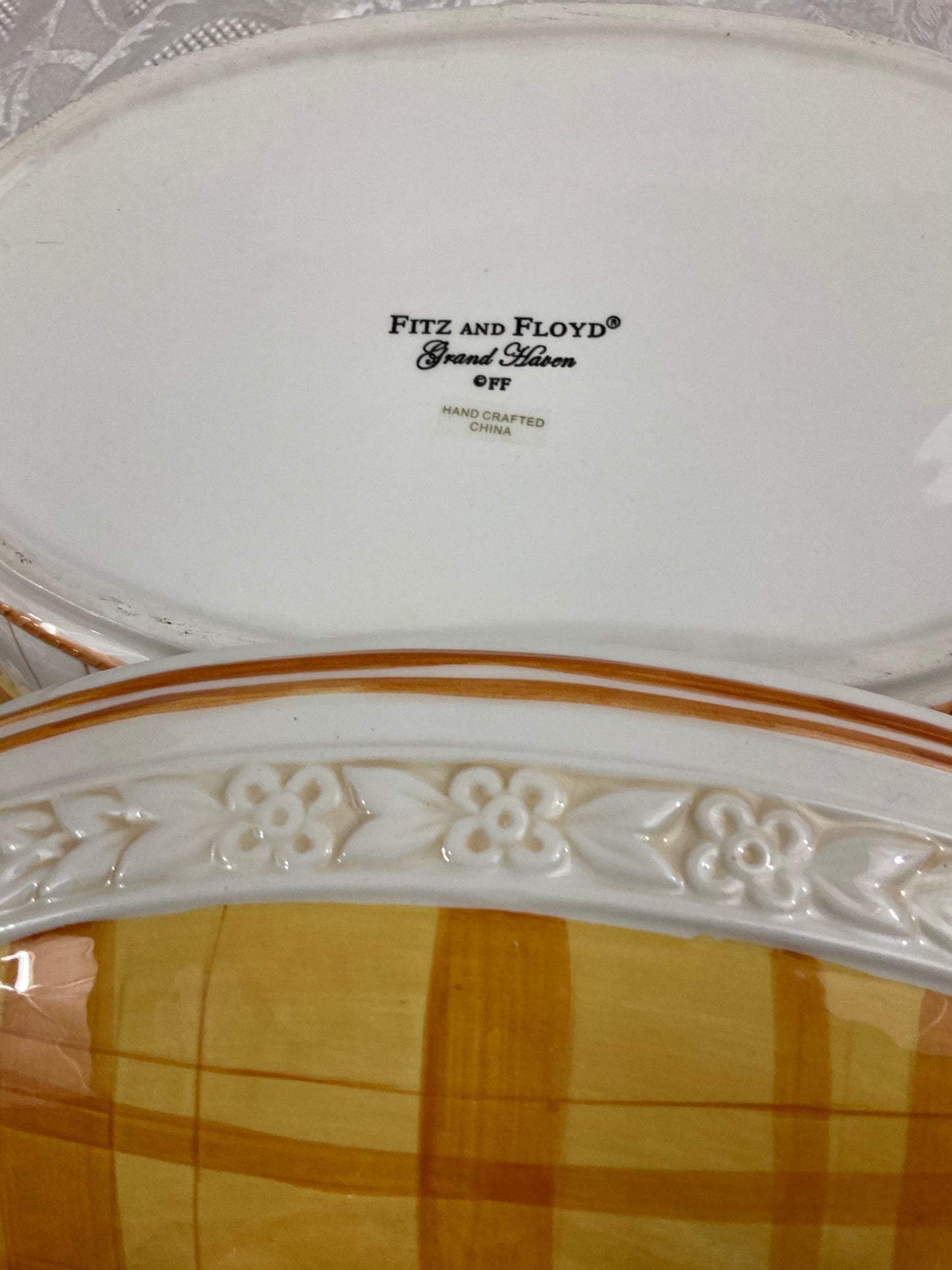 Fitz and Floyd Covered Vegetable Dish