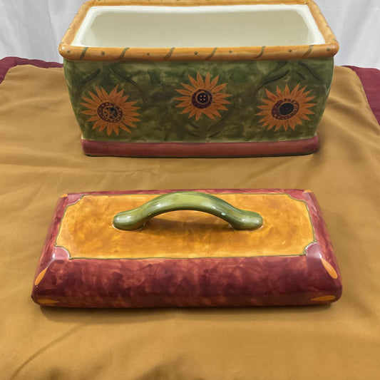 Bread Box - Multi-Color Ceramic