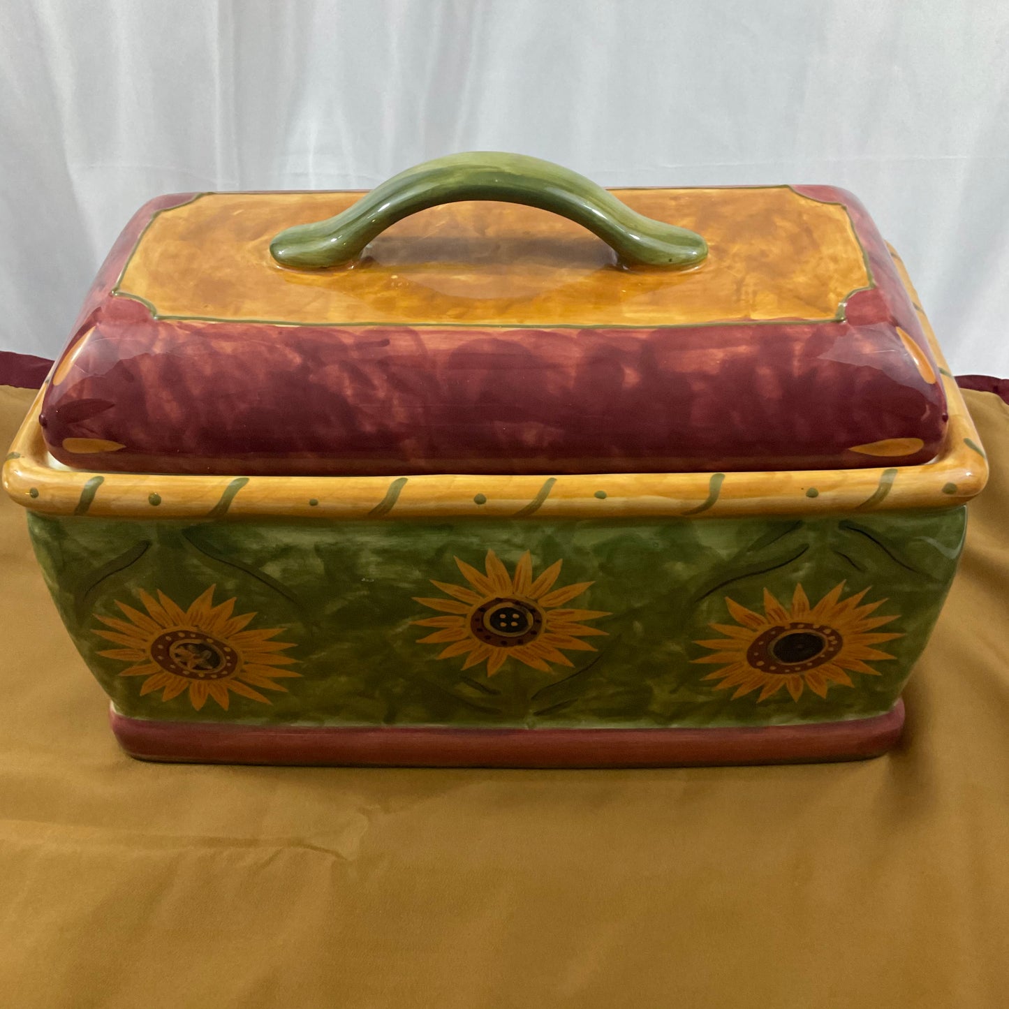 Bread Box - Multi-Color Ceramic