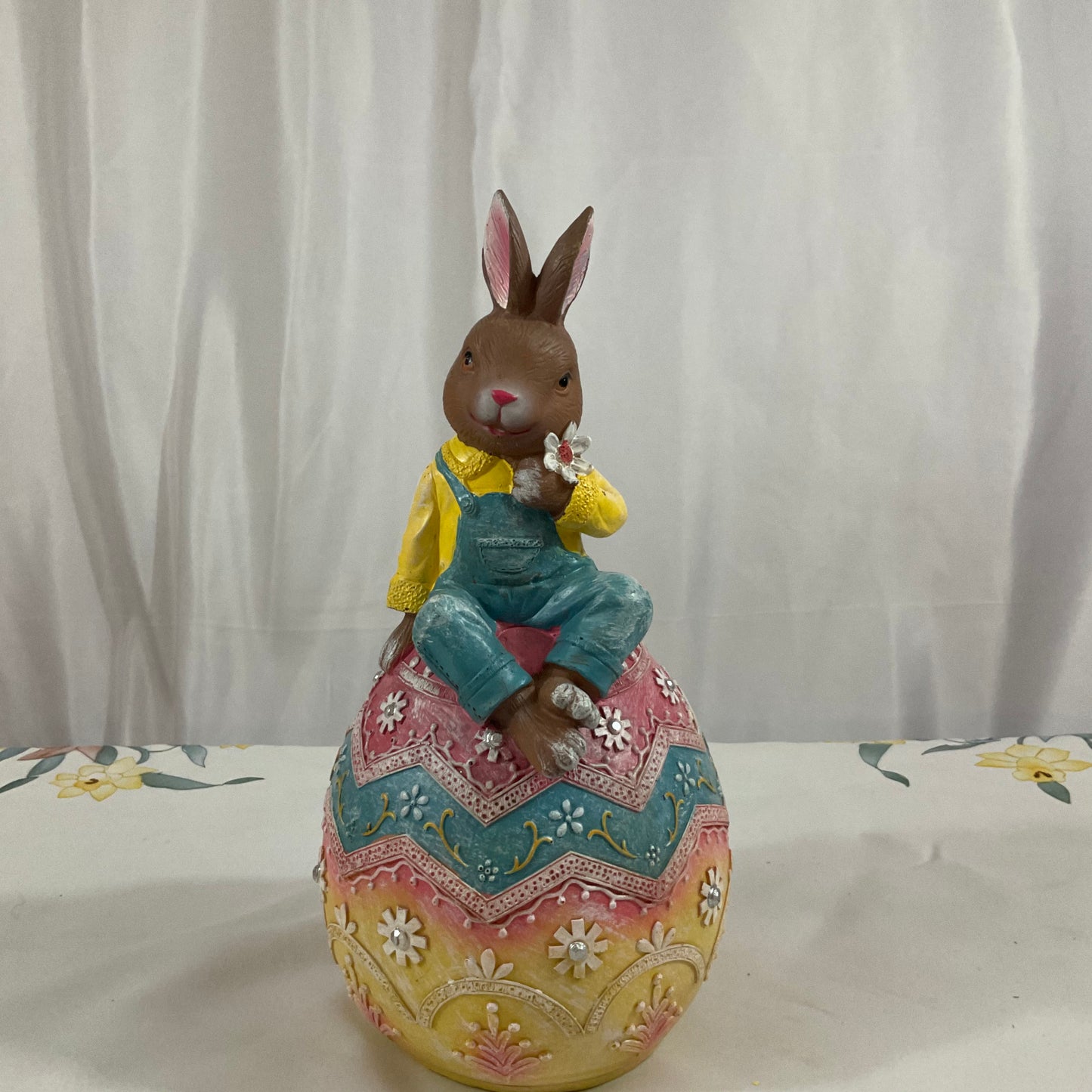 Easter Bunny - Sitting on Egg