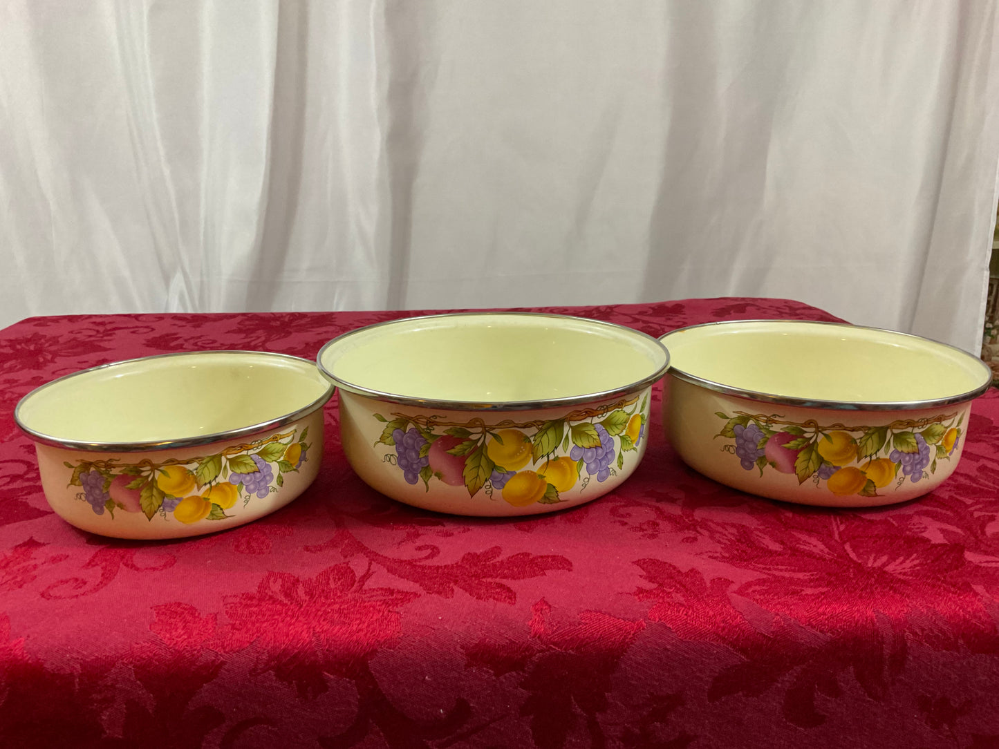 Mixing Bowls - 3Piece - Fruit on Vine