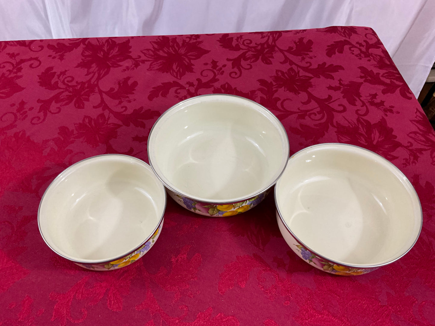 Mixing Bowls - 3Piece - Fruit on Vine