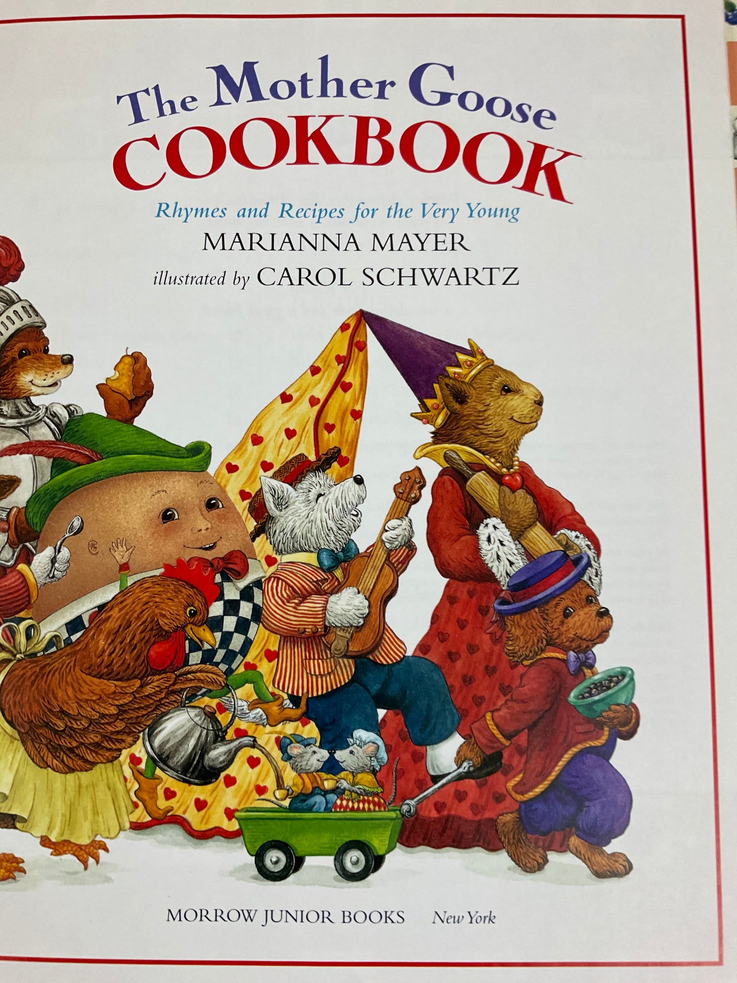 Book - The Mother Goose Cookbook