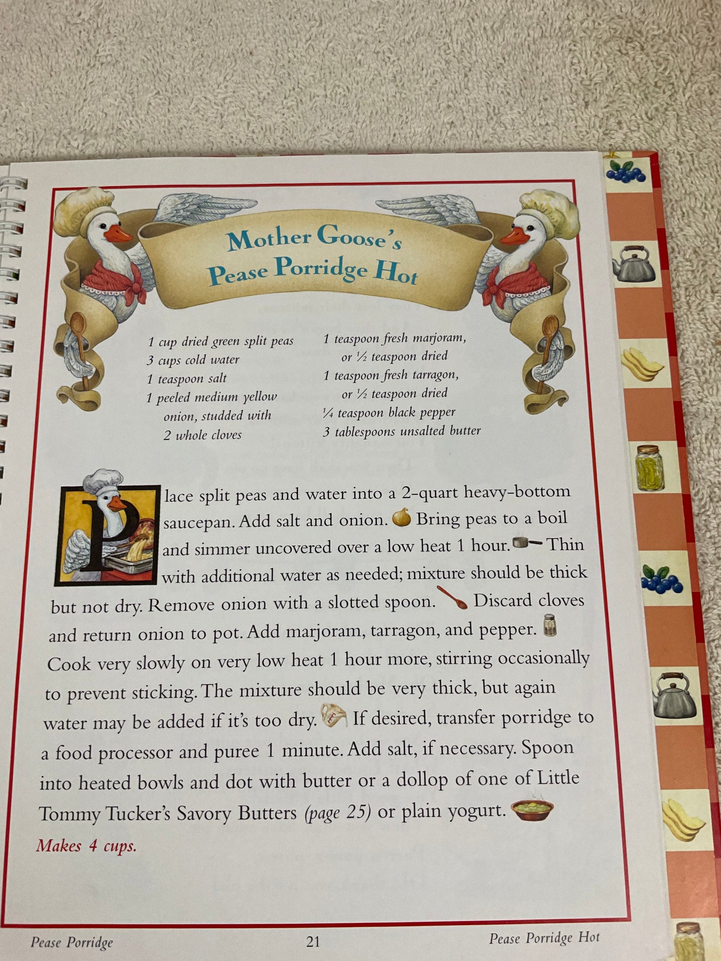 Book - The Mother Goose Cookbook