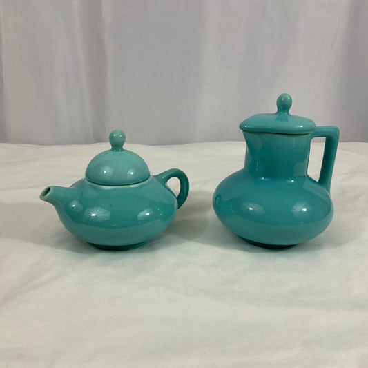 Cream and Sugar Set - GMO - Turquoise