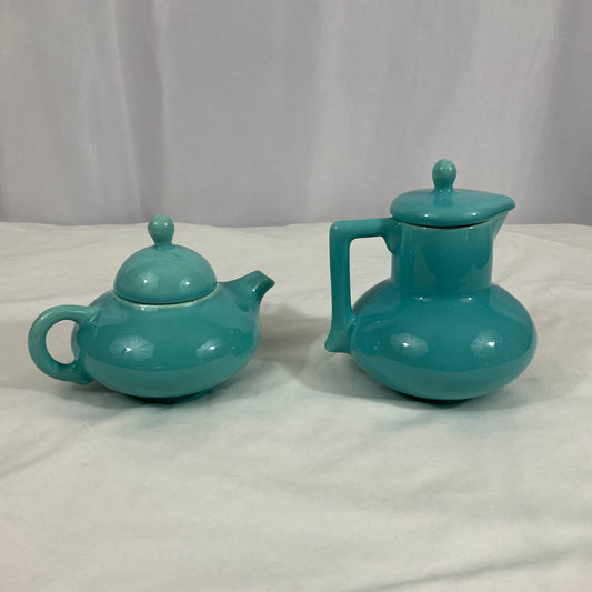 Cream and Sugar Set - GMO - Turquoise