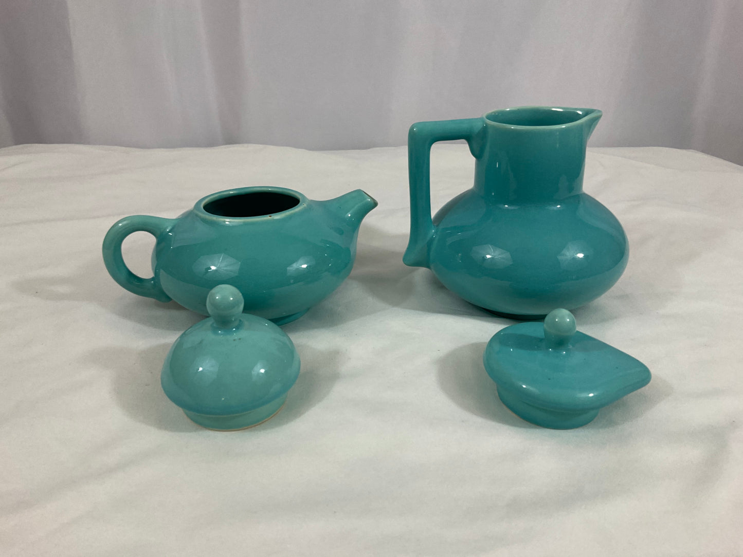 Cream and Sugar Set - GMO - Turquoise