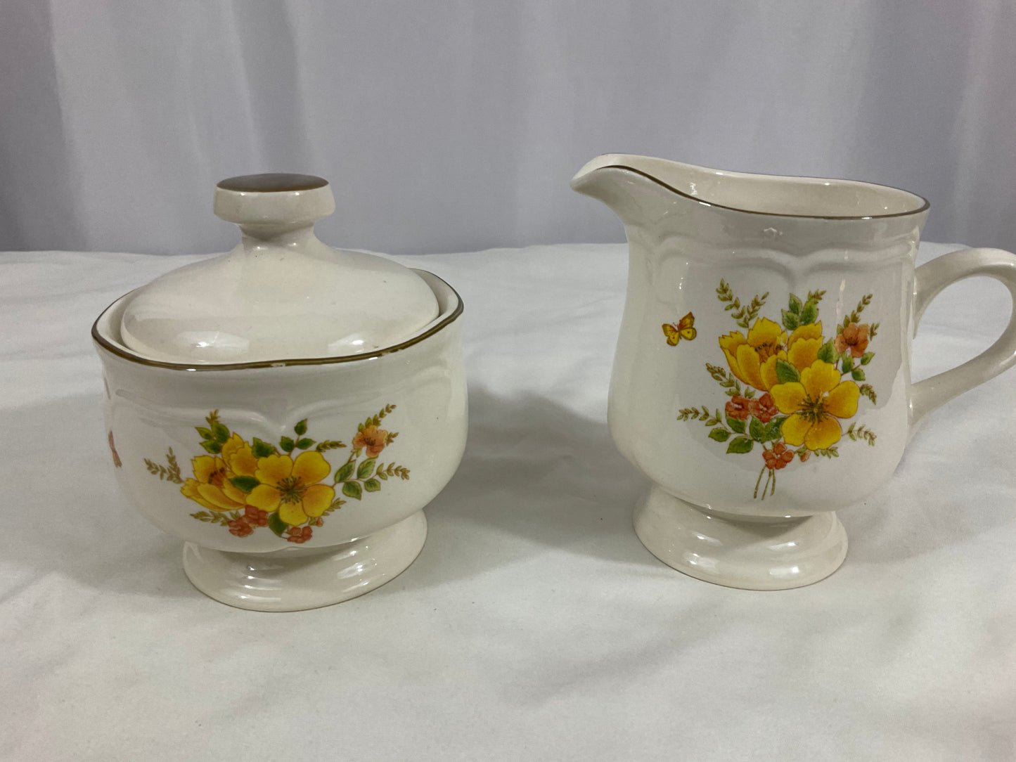 Cream and Sugar Set - Sangostone