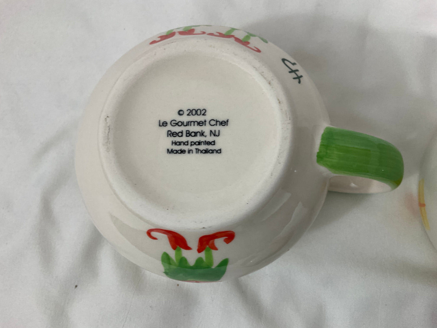 Cream and Sugar Set - Holiday Elf -Le Gourmet Chef