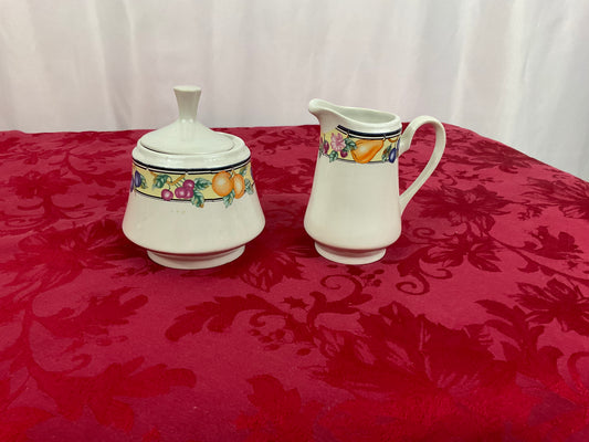 Cream and Sugar Set - Oneida