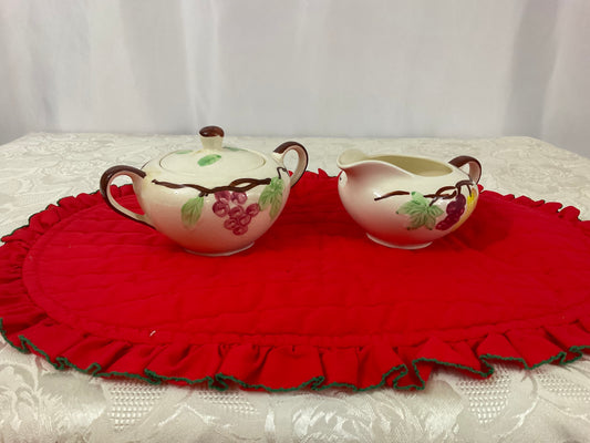 Creamer & Sugar Bowl Set - Royal Orchard