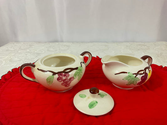 Creamer & Sugar Bowl Set - Royal Orchard