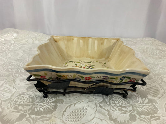 Temp-tations - Square Casserole Dish/With Carrier