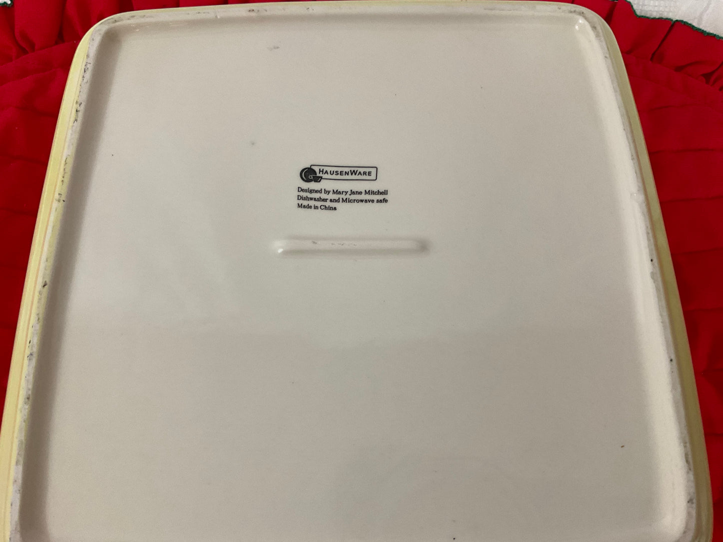 HausenWare Jalapeno Pattern Baking Dish