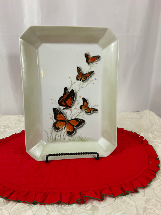 Serving Tray - Butterfly Design