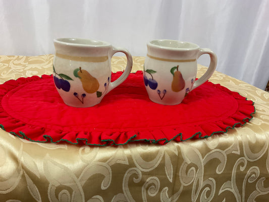 Mugs - Set of 2 Mugs - Longaberger