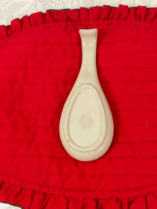 Spoon Rest - Floral Pattern
