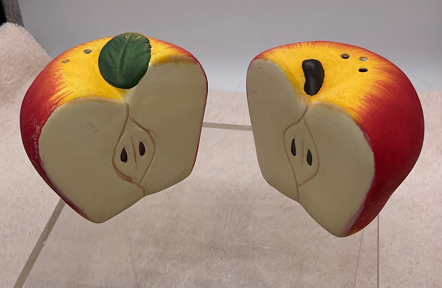 Salt and Pepper Set - Apple Design