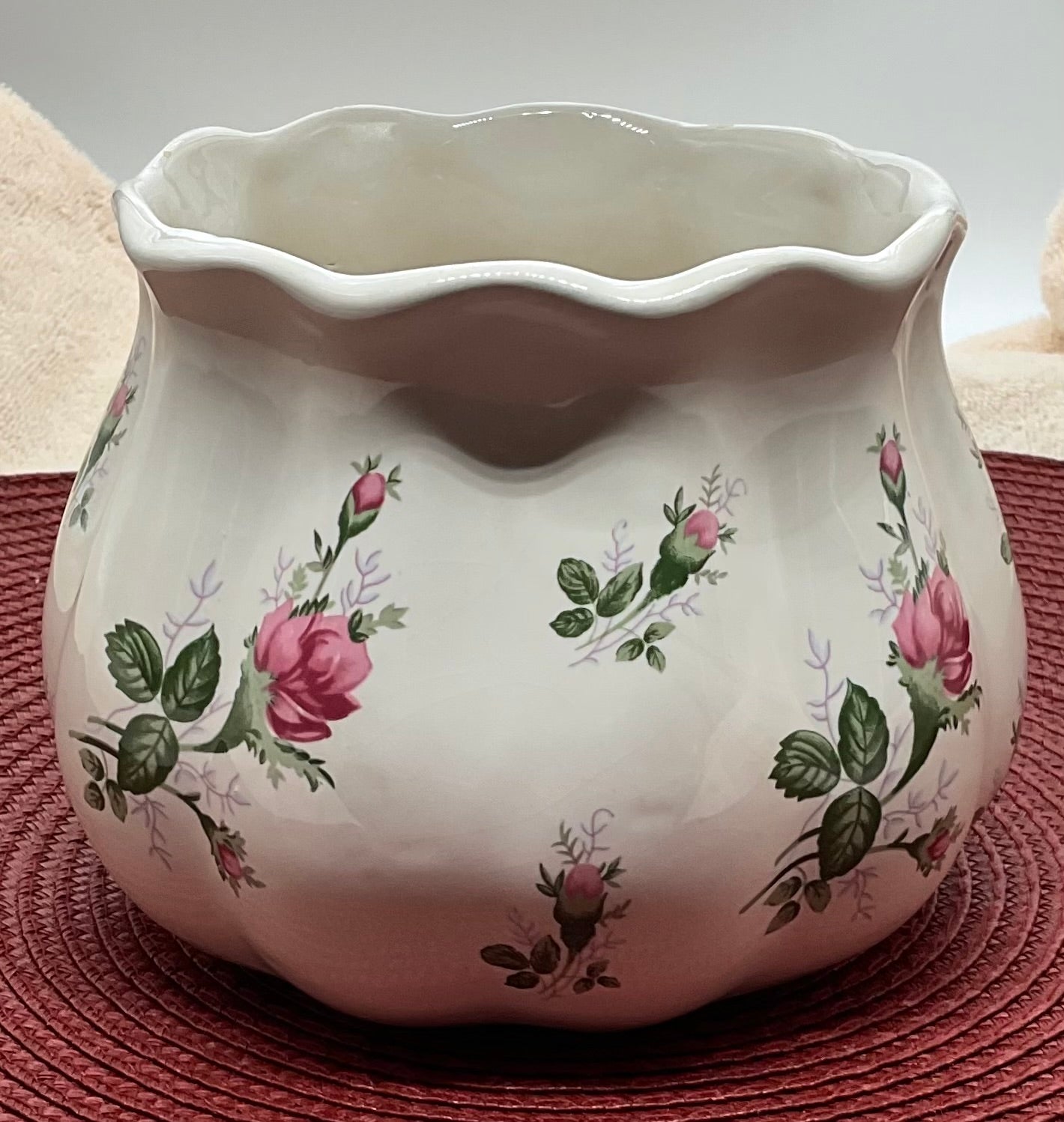 Bowl - Rose Pattern