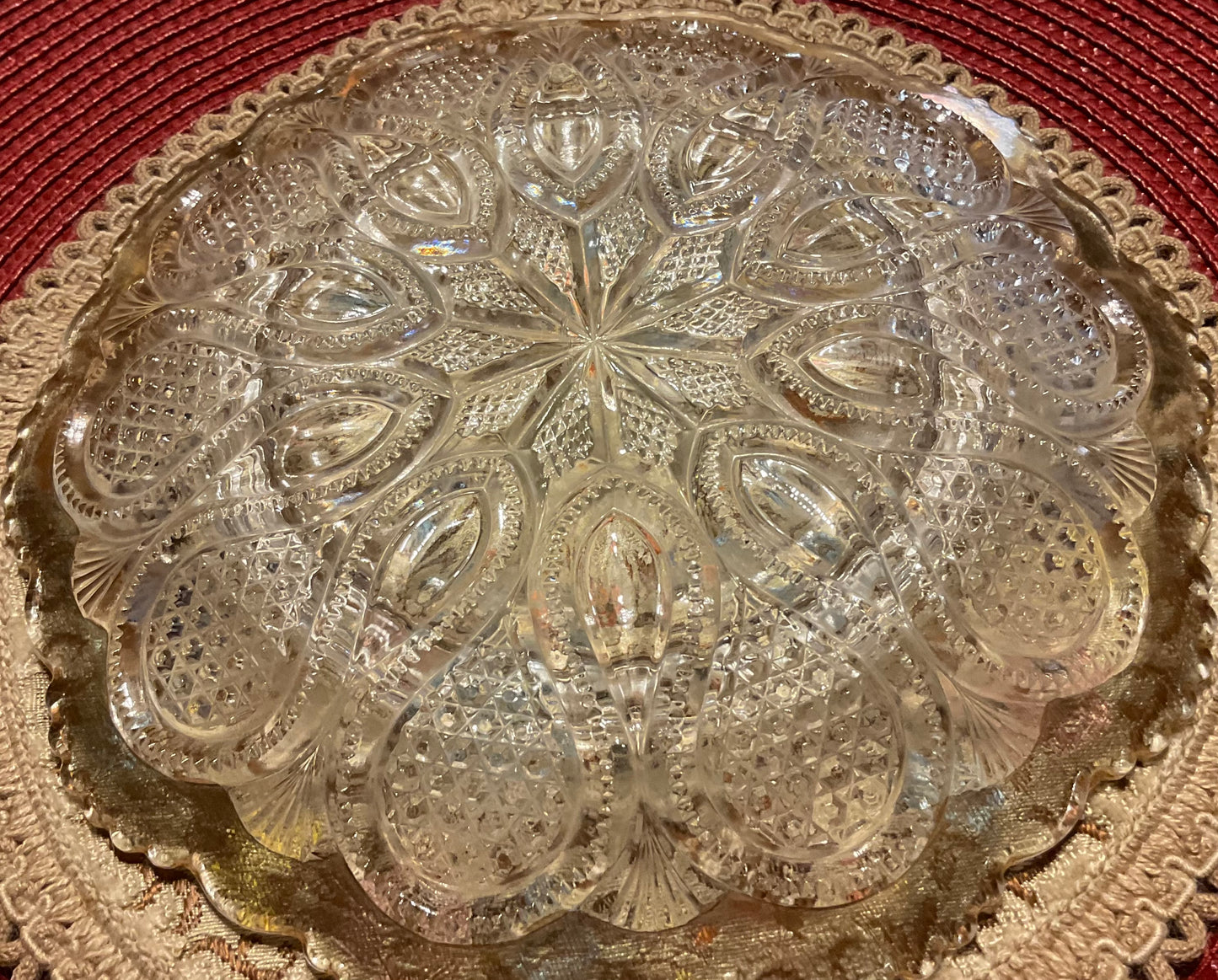 Butter Dish - Crystal