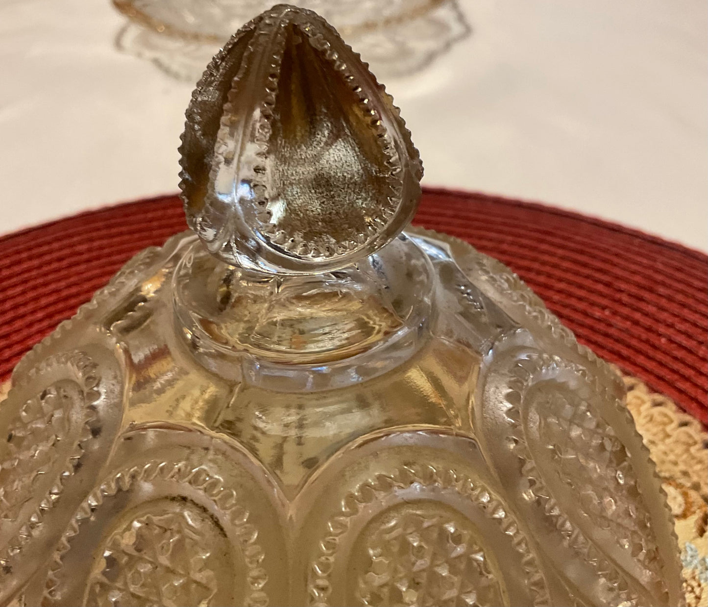 Butter Dish - Crystal