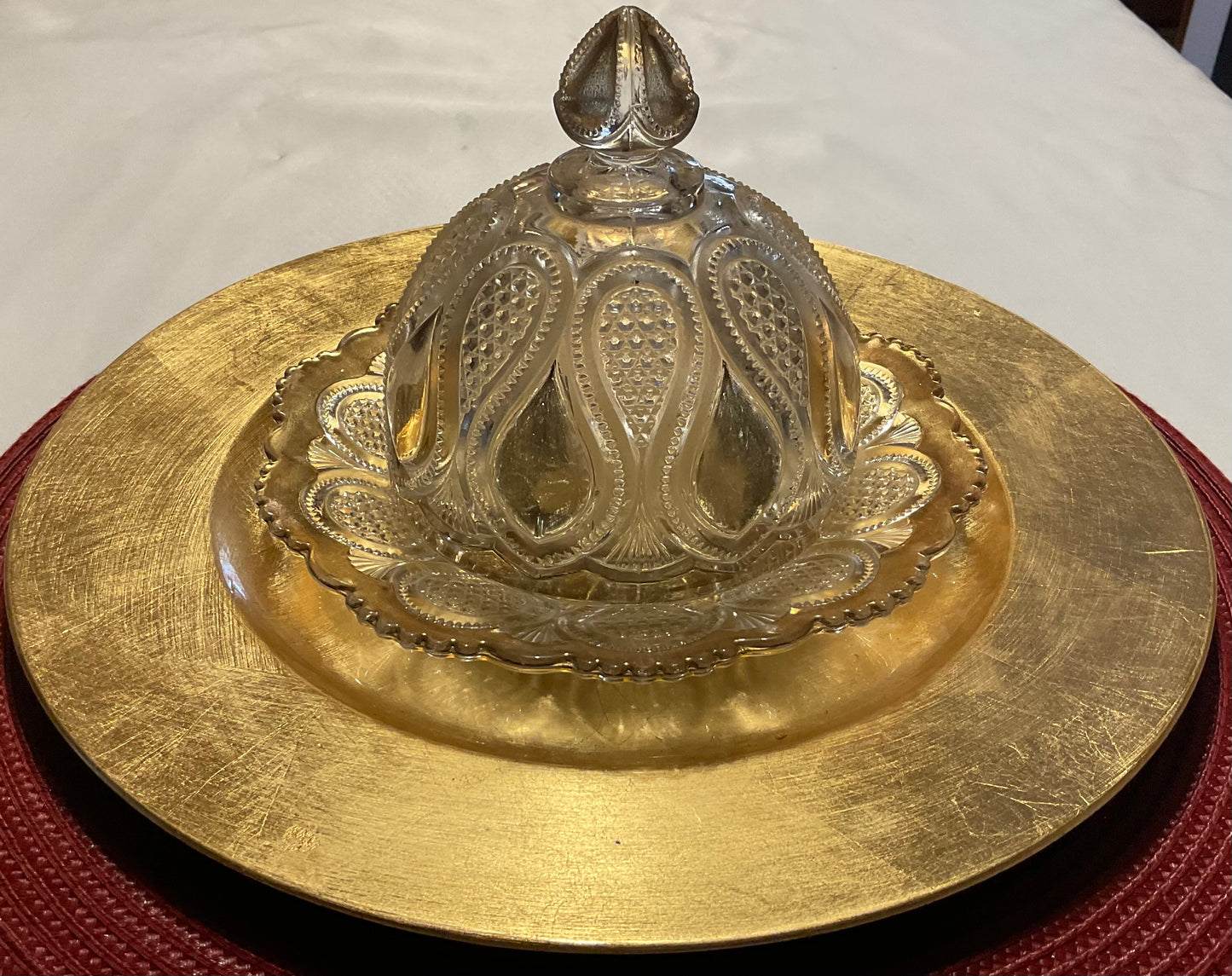 Butter Dish - Crystal