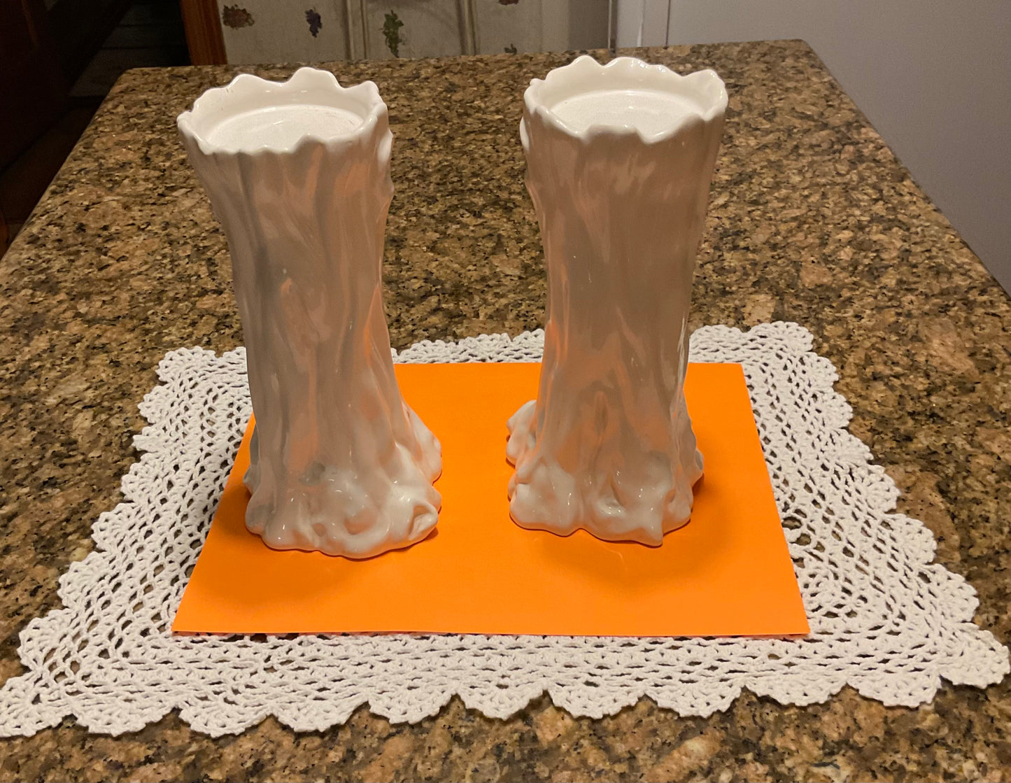 Candle Holders - White