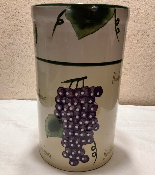 Utensil Caddy - Grape Design