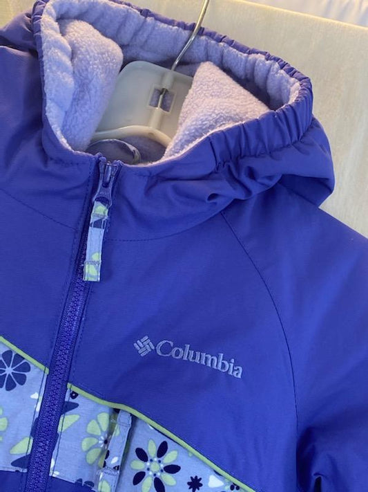 Columbia Girl’s Purple Snowsuit